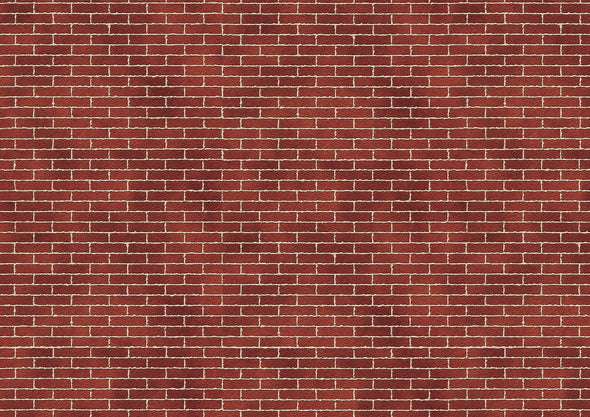 Diorama tuck sheet red brick 1/12 5-disc set01