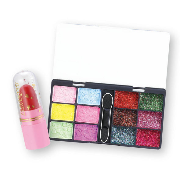 Comes with gemstone stickers! Makeup set coloring book04