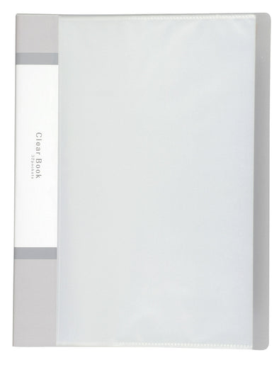 Clear book A4 horizontal 32 pockets clear01