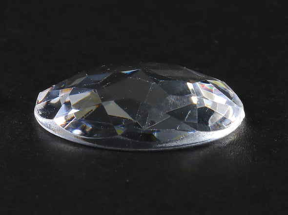 Clear cabochon parts crystal 20mm 20 pieces04