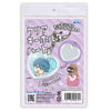 Clear key holder heart type01
