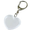 Clear key holder heart type02