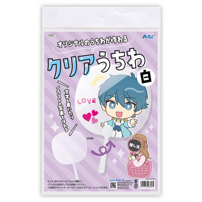 Clear fan white (header bag included)01