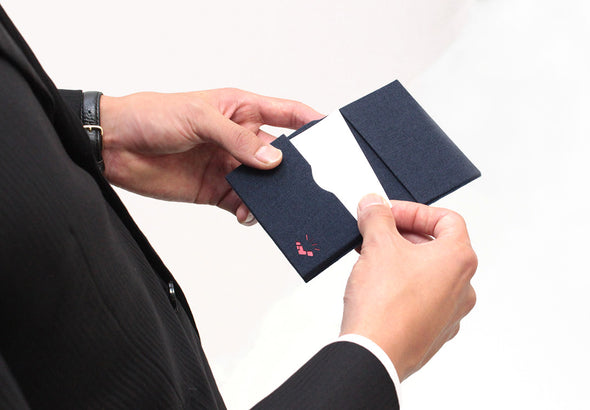 Business card case (Bushuu Sho-Aizome) 4 colors