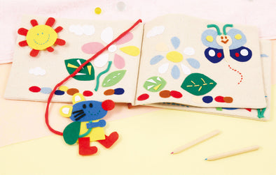 Making basic sewing easy cloth picture book01