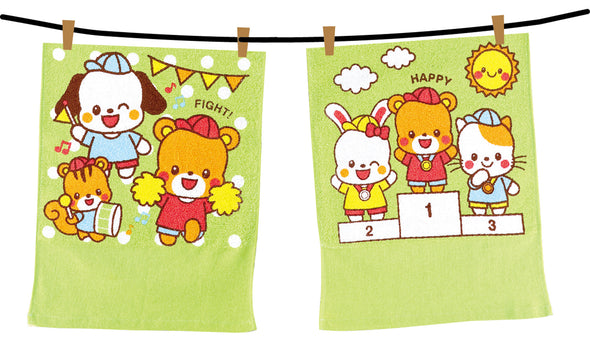 We did our best together. Towel Happy & Fight.01