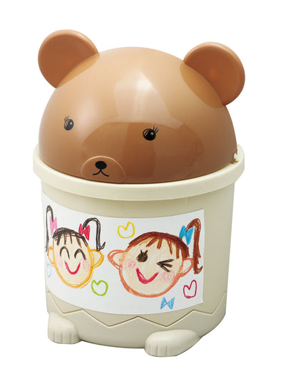 Animal trash can (bear)01