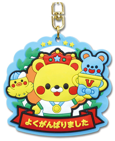 Photo frame rubber medal animal friends01
