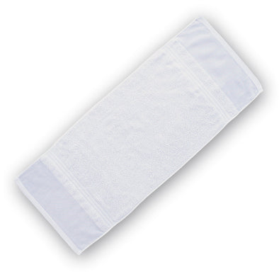 Pure white towel thin01