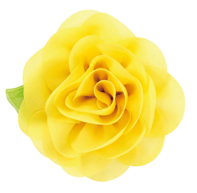 Corsage badge yellow01