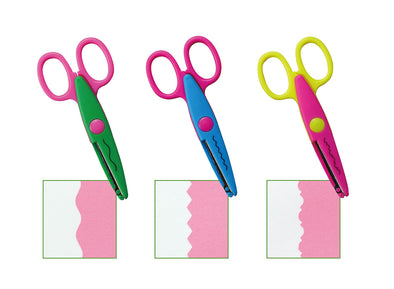 Jig zag scissors set of 3 B01