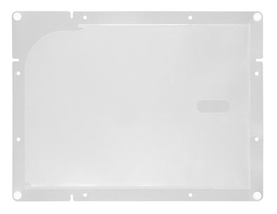 Vertical and horizontal connected bulletin board holder A4 clear01