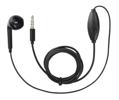 Earphones with one ear microphone01