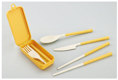 chopsticks set yellow01