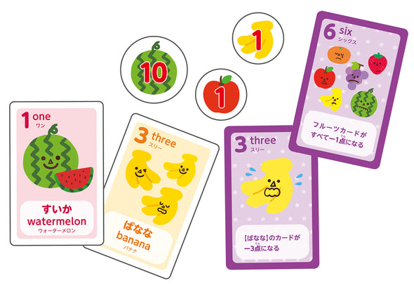 Exciting! Fruits battle card game01
