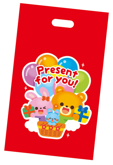 Present bag (no gusset) balloon 100 pieces01