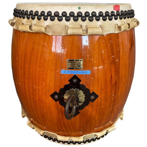 FCTGN15-002 [Leather tear] 1 shaku 5sun NAGADO drum
