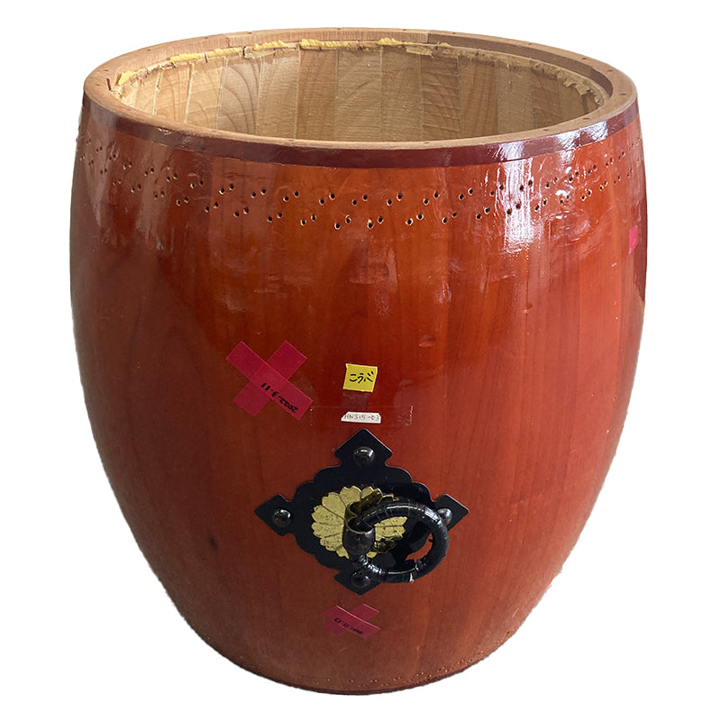 HNS15-03 [Leather tear] 1 shaku 5sun NAGADO drum