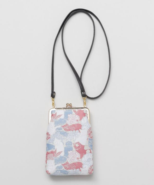 Cat and Flower Shoulder Bag