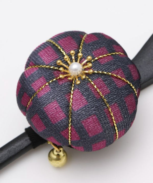 Kanzashi with a Japanese sweets Motif