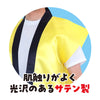 Satin Long Happy Yellow L (with headband)03