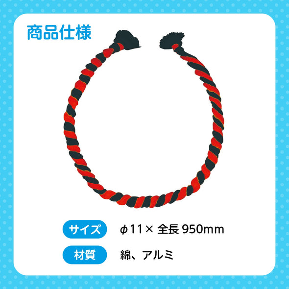 Twisted headband red/black05