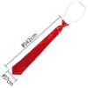 Easy sparkly neck tie red05