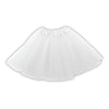 Fluffy skirt white tulle skirt01