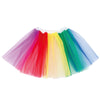 Fluffy skirt rainbow tulle skirt01