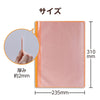 Thin clear book A4 horizontal 10 pockets orange02