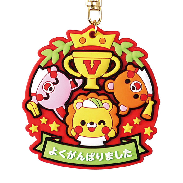 Rubber Magnet Medal Happy Animals01