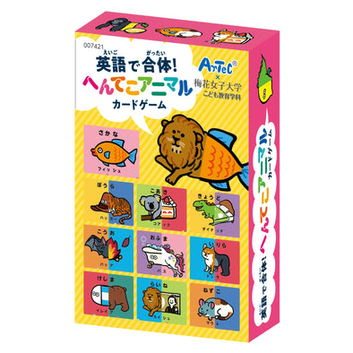 Unite in English! Weird animal card game01
