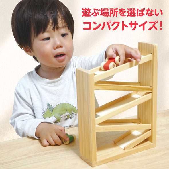 Wooden rolling slalom04