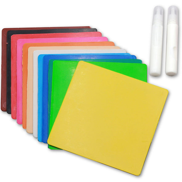 Plamosike large 12 color set 90x90mm (with bond)01