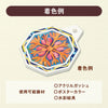 Wood carving octagonal pot A03