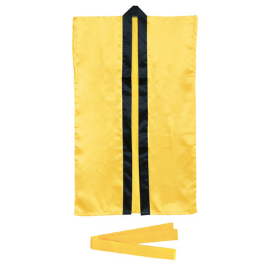 Soft satin long happy S yellow (with headband)01