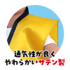 Soft satin long happy S black/red collar (with headband)03