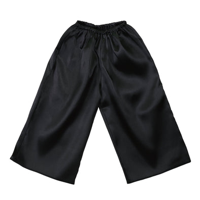 Soft satin bones J black01
