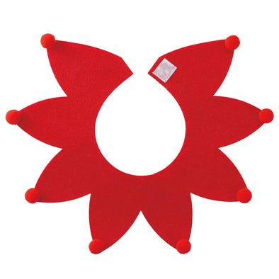 Felt collar red01