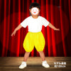 Soft satin pumpkin pants C yellow03