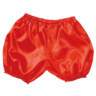 Soft satin pumpkin pants J red01