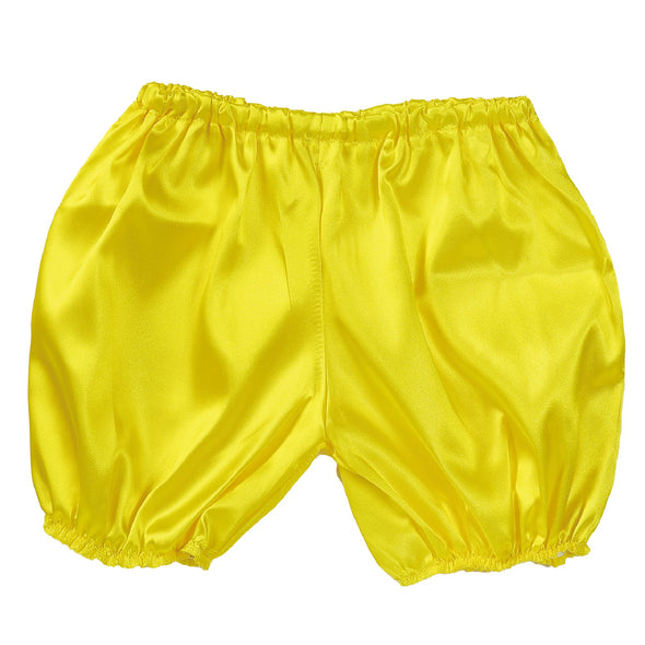 Soft satin pumpkin pants J yellow01