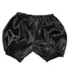 Soft satin pumpkin pants J black01