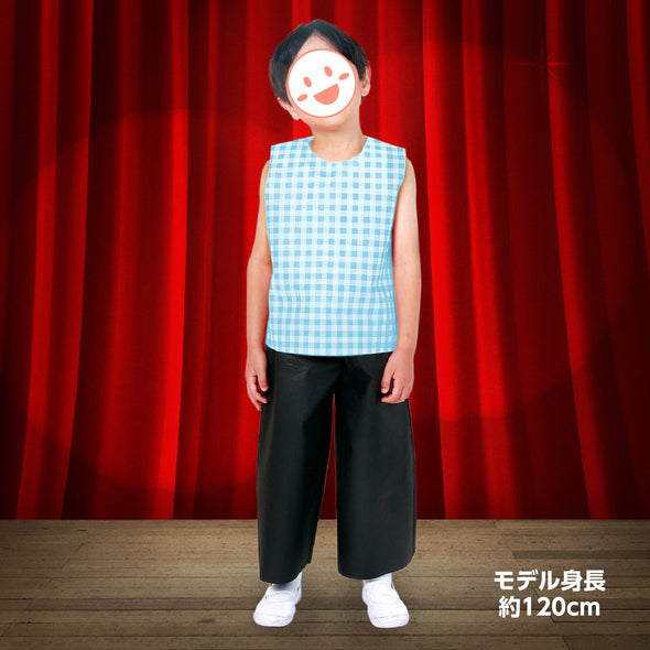 Costume base Shirt J Gingam check light blue03