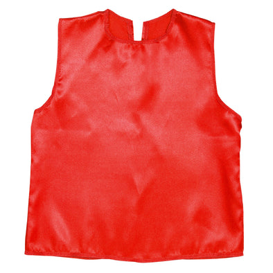 Soft satin shirt J red01