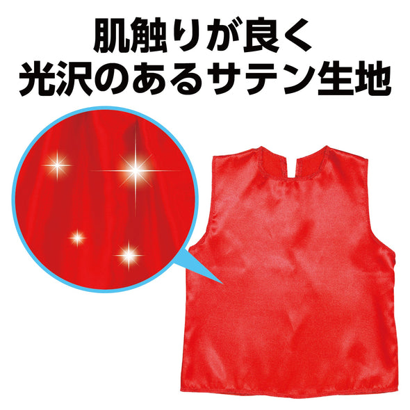 Soft satin shirt J red01