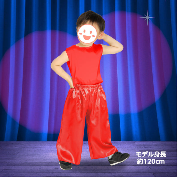 Soft satin shirt J red03