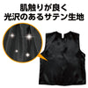 Soft satin shirt J black01