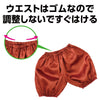 Soft satin pumpkin pants C brown02