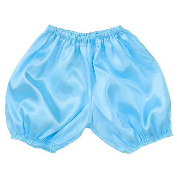 Soft satin pumpkin pants C water01